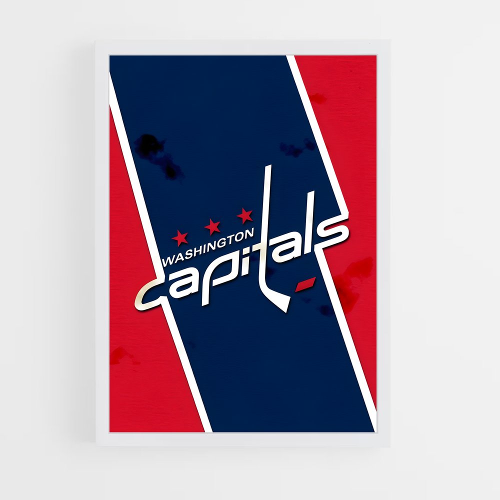 Poster Capitals Vibes – affiche Hockey sur glace (vue 3)